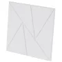 18 Pack Acoustic Panels with Self Adhesive, 11.8 x 11.8 x 0.4 inch Sound Proof Foam Panels, Polyester Fiber Soundproof Wall Pane