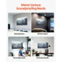 8 Pack Art Acoustic Panels, 63 x 23.62 x 0.4 inch Soundproof Wall Tiles, Self Adhesive Decorative Sound Dampening Absorbing Boar
