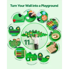 Dinosaur Activity Wall Busy Board Panels 11 Activity Sensory