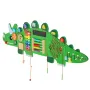 Dinosaur Activity Wall Busy Board Panels, 11 Activities, Montessori Sensory Wall Toy for Kids 3-12 Years, Montessori Learning Ac