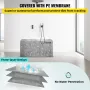 Tile Shower Seat, 38.2" x 11.4" x 20" Ready To Tile Shower Seat, Factory Waterproof & 100% Leak Proof Tileable Shower Corner Sea