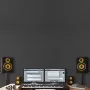 18 Pack Acoustic Panels with Self Adhesive, 11.8 x 11.8 x 0.4 inch Sound Proof Foam Panels, Polyester Fiber Soundproof Wall Pane