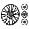 16 "Wheel Rim Cover Hubcaps Sæt med 4 Robust Hubcap til al vejrforbrug