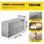 Fliser brusebad, 38,2 "x 11,4" x 20 "klar til fliser brusebad