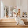 Baby Gate 60.6-63,3 tommer Justerbar bredde 30 tommer høj