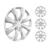 16 "Wheel Rim Cover Hubcaps Sæt med 4 Robust Hubcap til al vejrforbrug