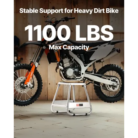 Dirt Bike Stand 1100 Lbs Load Capacity Dirtbike Pit Stand for
