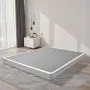 Box Spring, Queen Size Bed Frame with Washable Fabric Cloth, Heavy Duty Metal Frame for Queen Bed, 5 in Mattress Foundation, 350