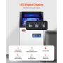 100lbs/24H Commercial Ice Maker, 36 Ice Cubes in 15 Minutes, Freestanding Ice Maker Machine with 28lbs Large Storage Capacity fo