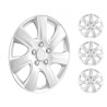 16" Wheel Rim Cover Hubcaps Set of 4 Sturdy Hubcap for All Weather Use