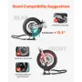 Motorcycle Stand Lift, 1100lbs Capacity Front Rear Combo Stand Lift, Front Wheel Dual-Fork Stand, Rear U+L Fork Swingarm Spool S