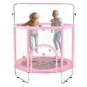 55 "Trampolin til børn Mini Toddler Trampoline med netto indendørs udendørs