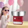 Electric Cotton Candy Machine, 1000W Commercial Candy Floss Maker with 52cm in Stainless Steel Bowl, Sugar Scoop, and Drawer, Ea
