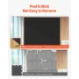 5 Pack Acoustic Panels with Self Adhesive, 47.2 x 23.6 x 0.4 inch Sound Proof Foam Panels, Polyester Fiber Soundproof Wall Panel