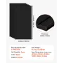5 Pack Acoustic Panels with Self Adhesive, 47.2 x 23.6 x 0.4 inch Sound Proof Foam Panels, Polyester Fiber Soundproof Wall Panel