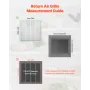Return Air Filter Grille, Fits W20 x H20 Inch Duct Opening, Filter Not Included, Return Air Vent Cover for Wall, Powder-Coated S