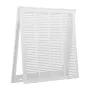 Return Air Filter Grille, Fits W20 x H20 Inch Duct Opening, Filter Not Included, Return Air Vent Cover for Wall, Powder-Coated S