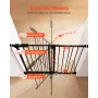 Baby Gate, 26-40 Inches Adjustable Width, 36 Inches High Dog Gate, Easy Step Walk Thru, for Child Pet Security, Pressure Mount K