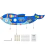 Orca Activity Wall Busy Board Panels, 12 Activities, Montessori Sensory Wall Toy for Kids 3-12 Years, Montessori Learning Activi
