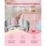Commercial Cotton Candy Machine med Cart Sugar Floss Maker