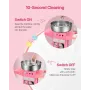 Commercial Cotton Candy Machine med Cart Sugar Floss Maker