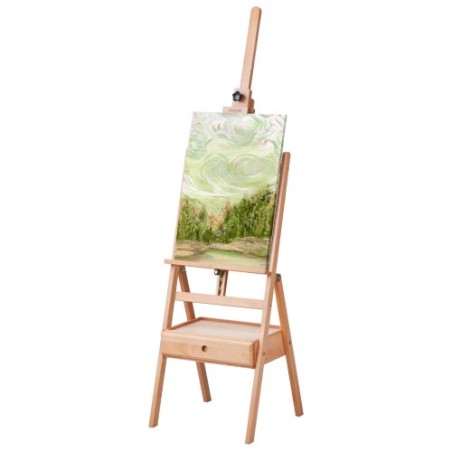 Studio H-Frame Easel Holds Canvas Art up to 36" Beechwood Artists Easel