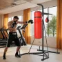 2 I 1 Heavy Duty Punching Bag Frame Boxing Punching Fitness