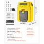 Portable Eye Wash Station 53L/14 Gal, OSHA-Approved Eyewash Station Wall-Mounted/On Flat Surface, Emergency Eye Wash Unit with 2