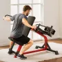 Incline Chest Fly and Rear Delt Fly Machine, 450 LBS Chest Machine, Adjustable Fitness Chest Bench Set, Home Gym Equipment for U