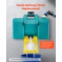 Portable Eye Wash Station 30L/8 Gal, OSHA-Approved Eyewash Station Wall-Mounted/On Flat Surface, Emergency Eye Wash Unit with 2 