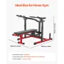 450 lbs Brystpressemaskine Justerbar Bench Press flad hældning