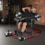 450 lbs Brystpressemaskine Justerbar Bench Press flad hældning