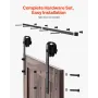 6ft glidende stalddør hardware -sæt til enkelt glidende