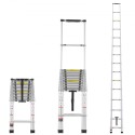 Telescoping Extension Ladder 20.3FT Multi-button Retraction 419 LBS