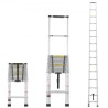 Telescoping Extension Ladder 20.3FT Multi-button Retraction 419 LBS