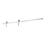 8FT Sliding Barn Door Hardware Kit, 330 LBS Weight Capacity, Compatible with 42 to 48 Inches Width & 1-3/8 to 1-3/4 Inches Thick