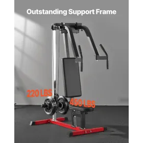 Brystfluemaskine Justerbar Fly Reverse Delt Machine overkrop træning