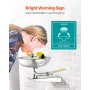 Eyewash Emergency Face Eye Washing Station Rustfrit stål