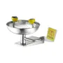 Emergency Eye Wash Station, Stainless Steel Wall-Mounted Eyewash Unit, First Aid Eye Wash Sink 410x330x240 mm, Ideal for Laborat