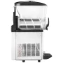 Commercial Frozen Drink Maker, 15L Single Tank Slushy Machine, 60 Cups Stainless Steel Margarita Smoothie Frozen Drink Machine, 