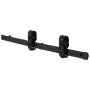 Bi-Folding Sliding Barn Door Hardware Track Kit, 36" Top Mount Track Kit, Slide Smoothly & Quietly, Heavy Duty, Easy to Install,