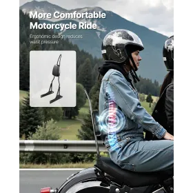 Motorcykel ryglæn sissy bar til Harley-Davidson Dana