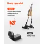 Motorcycle Backrest Sissy Bar, Compatible With Harley-Davidson Dyna Street Glide Road Glide Road King, 730mm Height Detachable P