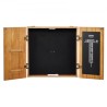 Solid Wood Dartboard Cabine Official Size (Dartboard Not Included)