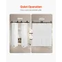 Bi-folding glidende stalddør hardware spor kit 52 "til fire 12"