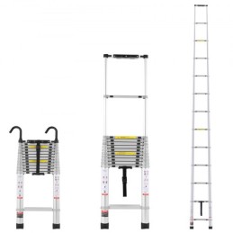 Telescoping Extension Ladder 16.5FT Multi-button Retraction 419 LBS