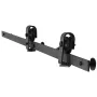 Bi-folding glidende stalddør hardware spor kit 52 "til to 24"