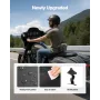 Motorcykel ryglæn sissy bar til Harley-Davidson turnerer 310 mm