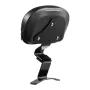 Motorcycle Backrest Sissy Bar, Compatible With Harley-Davidson Touring Street Glide Road Glide Road King, 310mm Height Detachabl