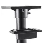 Bench Grinder Stand, Heavy-Duty Grinder and Vise Floor Pedestal with 27 x 27 cm Mounting Plate, Pre-Cut Mounting Slots & Water P